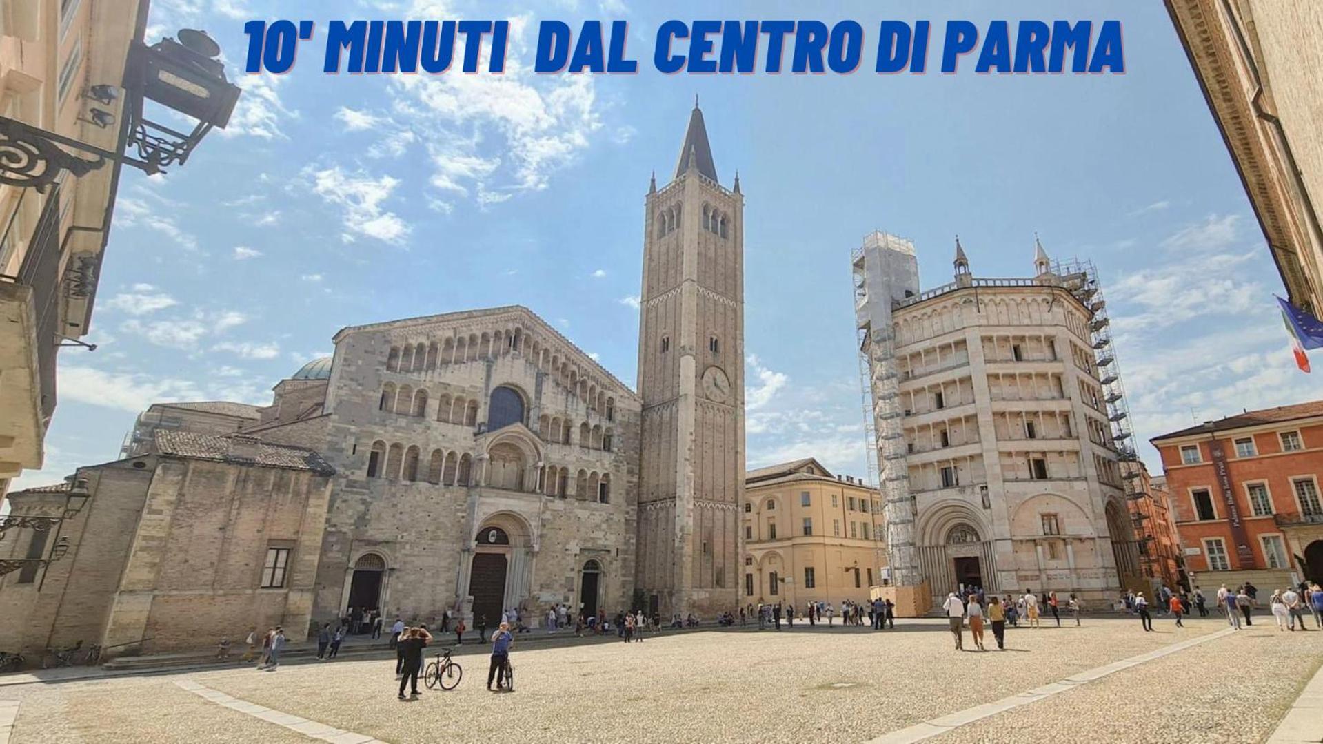 350 M Da Ospedale Maggiore L Parcheggio Prive L Rooms Parma Eksteriør billede